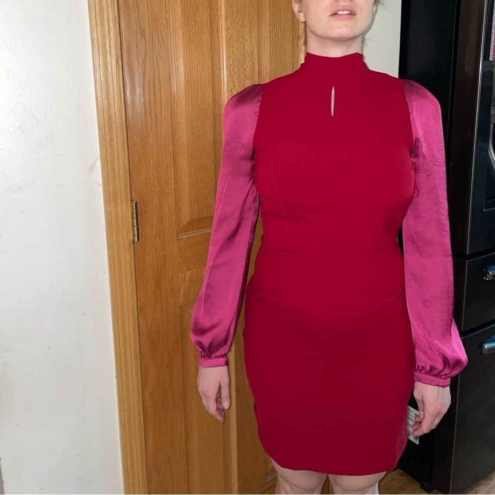 3Seasons Bishop Sleeved Beautiful Office Dress *make offers* - Picture 4 of 8